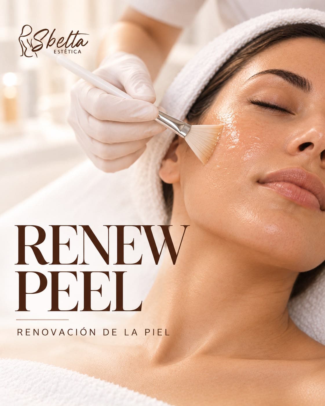 Renew Peel: protocolo facial de Sbelta Estética